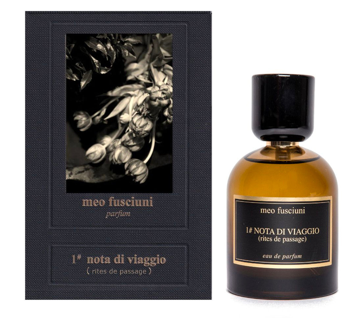 #1 Nota di Viaggio by Meo Fusciuni  bottle, box