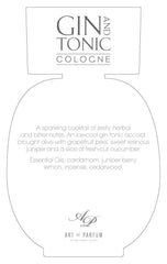 Gin and Tonic Cologne
