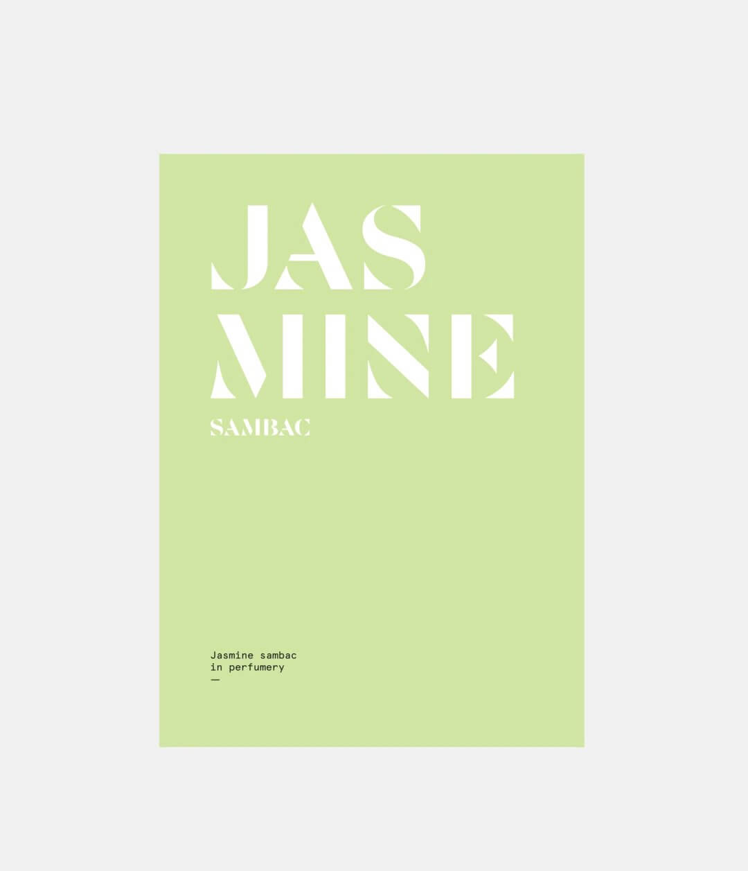Jasmine Sambac: A Nez Naturals Notebook at Indigo Perfumery