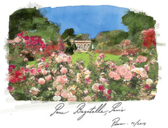 Rosarine inspiration Parc Bagatelle